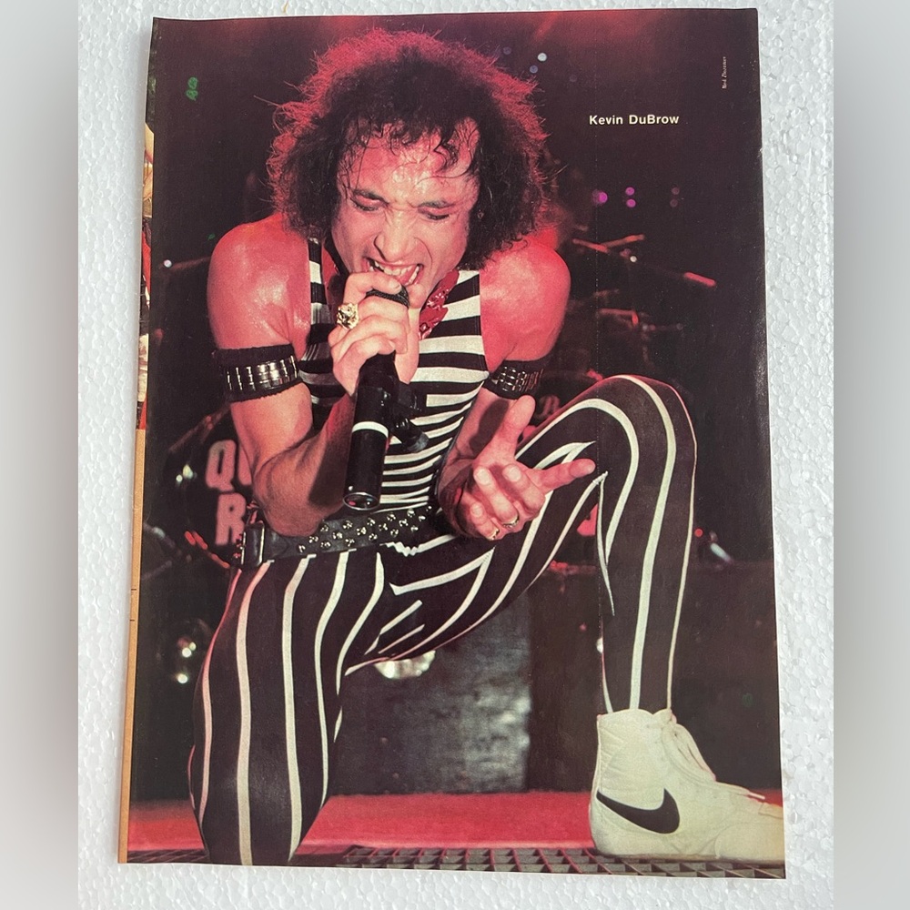 Quiet Riot’s Kevin DuBrow pinup